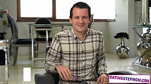 Divorced Stepmom Milf Shalina Devine Craves Young Guys for Taboo Blowjob and Hardcore Fucking