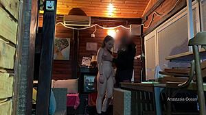 i met delivery guy naked, he begged to grab my boobs and i said yes!!