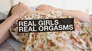 Tall Babe Coral Aorta Masturbates!