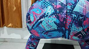 Young Latina Babe Gets Doggy Fucked by Trainer and Facial Cumshot!