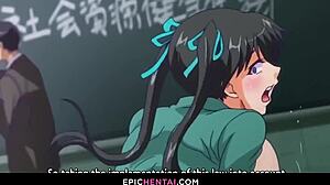 Anal Sex Turns Her Face Into Ahegao In Hentai With Big Ass