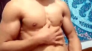 my face reveal with cum from big cock in bold gay scene