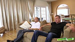 Beautiful matures Lady Sonia and Red XXX give jerk off instructions