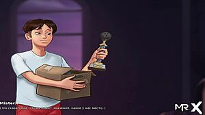 Summertimesaga Mature Lady Enjoys Wild Sex Fun in Game