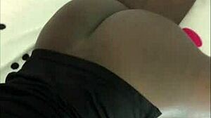 I met an ebony girl online and we had intense anal sex for cash