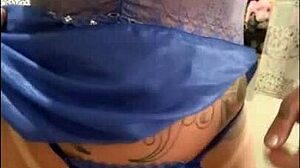 Guided masturbation session to rock music with big tits milf.