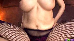 Fishnet-Clad Young 18+ Kyouko Maki in Hardcore Creampie Action