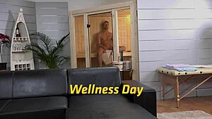 Lady Dee and Vinna Reed Experience Intense Emotions in Piss-Filled Wellness Threesome with Cum Swapping and Muff Diving