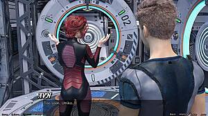 Is This Asian Milf Scientist Craving More Than Holding Hands In Space?