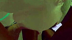 bentley gives intense blowjob with choking