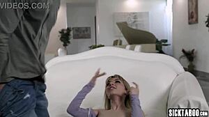 Petite blonde teen DEMI HAWKS LOVES rough sex and ASS SPANKING!