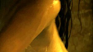 My bollywood girlfriend deva dances in an oriental style with ebony flair