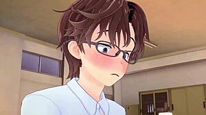 Miss Nagatoro Bullies with Humiliating Footjob Power! How Far Will She Go?