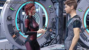 Is This Asian Milf Scientist Craving More Than Holding Hands In Space?