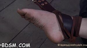 Amazing Sloppy Blowjob And Rough Bondage In Femdom Sadomasochism Videos.