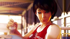 3d hentai athlete fucks coach in tight clothes big boobs big ass all poses cum inside on body