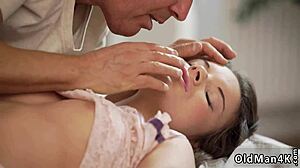 hot blonde teen 18+ enjoys tongue blowjob in hd wet dream