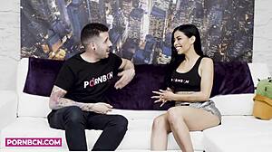 Hot Milf Brunette Latina Fucks Pornstar and Youtuber Intensely