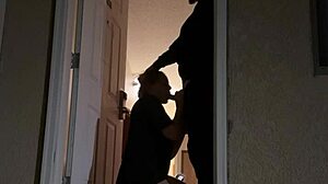 Hell Yeah! Caught Having Sex in Hotel Doorway