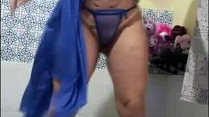 Guided masturbation session to rock music with big tits milf.