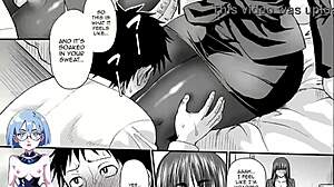 Big tits anime girl in heat