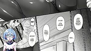 Big tits anime girl in heat