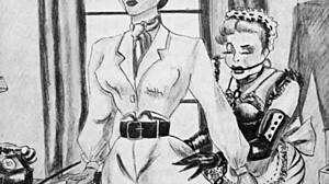 Vintage Retro Comic Drawings