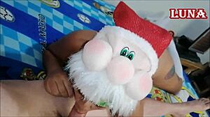 i got a big ass venezuelan prostitute sucking and fucking in doggystyle, bent over, missionary, and she got cum in her mouth as christmas gift