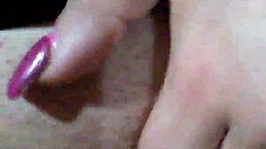 i'm bound with face mask, horny for black dildo masturbation