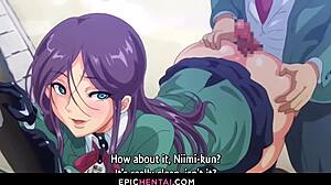 Anal Sex Turns Her Face Into Ahegao In Hentai With Big Ass