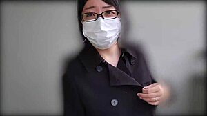 Married woman's bold hallway masturbation in full HD video