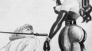 Vintage Retro Comic Drawings