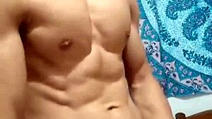 my face reveal with cum from big cock in bold gay scene