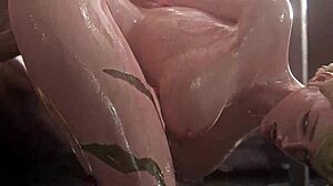 Street Fighter Cammy White takes creampie in animated round 1