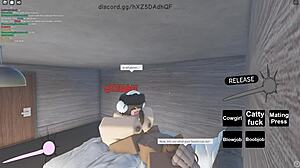 Roblox Porn Whore Rides Big Black Cock!