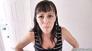 Alana Cruise Helps Stepson with Boner