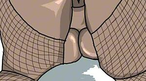 LOOK at this BLACK BIG BOOTY in DOGGY STYLE position!