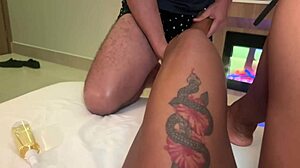 Young Petite Babe Receives Hundred Cumshots in Homemade Fetish Scene