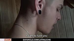 hottest latin pov blowjob with gay sex and cum in spa jacuzzi?