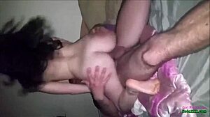 Girlfriend rides stranger in cowgirl