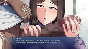 In this lewd hentai tale, MILF housewife exchanges with big black cocks