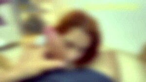 Teen 18+ slut licks and sucks huge gay cock for cum facial