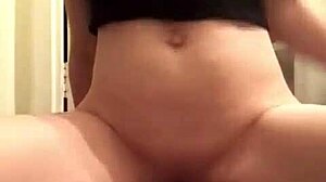 cute girl masturbating solo for daddy