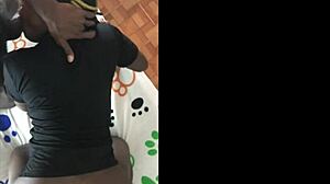 I met an ebony girl online and we had intense anal sex for cash