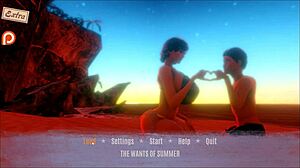 the wants of summer hentai game pornplay ep 8 my step mom is teasing me while jerking off that bottle like a cock