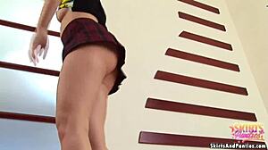 i want to show you my cute new striped panties