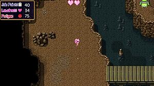 Noelle Performs Blowjob and Riding in Pixel Art Game