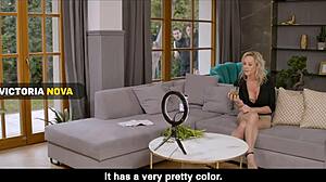 Shame4k featuring french mature european in pantyhose watching scene
