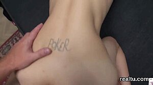 exquisite czech nympho gets teased in the supermarket before a hardcore POV ride