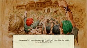 lusty buccaneers parody hentai game ep 1 nami exposing naked body